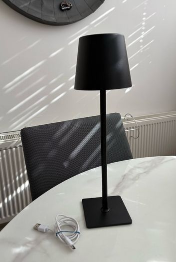 Rechargeable table lamp - 37cm H