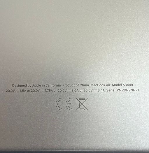 Apple MacBook Air 2026 13in M5 16GB 512GB - Silver