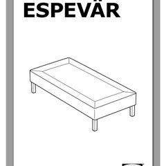 free ikea single bed and matress