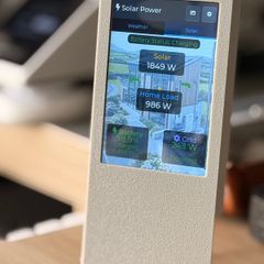Smart Home Solar Display,  Sungrow Inverter Dashboard and Weather Station