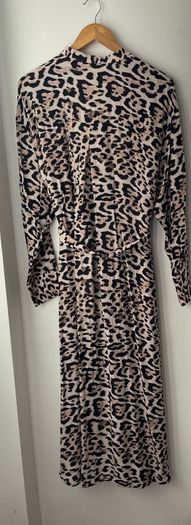 Gallery leopard shirt dress size 16 New