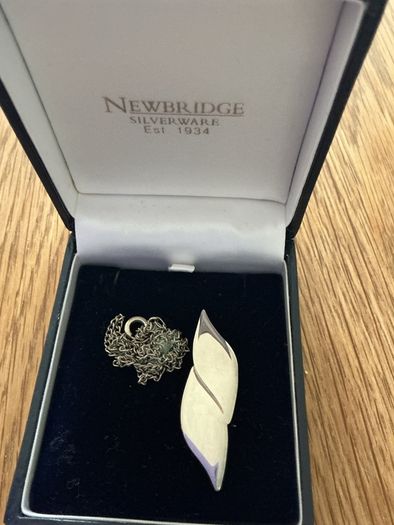 Newbridge silverware necklace