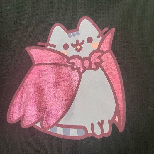 Pusheen Spooky Cutie Black Hoodie - 164cm / Kids