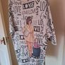 Fancy Italian tunic dress size UK20/22 EU48/50 Postage included Image 2
