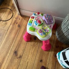 Free baby activity table