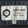 Mens Hooded Navy Jacket from Jack & Jones. Size Small Image 2
