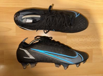 Nike Mercurial Vapor 14 Elite SG AC Black Light Blue CV0988-004