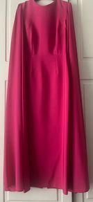 River Island pink midi dress
