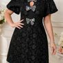 Pretty Dress with Asymmetrical Neckline + other amazing dresses available Image 3