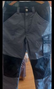 mens lined work trousers parkside new