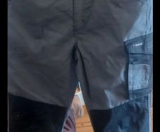 mens lined work trousers parkside new