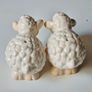 Vintage Novelty Cruet Set Little Lamb Shakers Image 3
