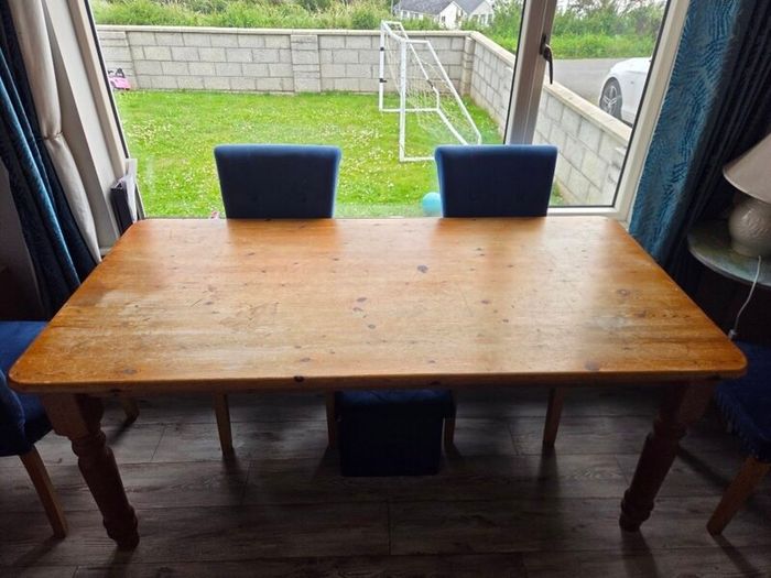 Farmhouse Pine kitchen table