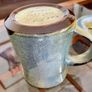 1960s Design English Chelsea Pottery Set Earthenware Glazed Footed Dish and Mug Barrister Judge Collectible Image 6