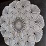 Beautiful White Vintage Doily Image 3