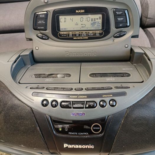 Panasonic RX-DT75 Duel Deck Stereo CD Cobra