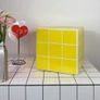 Color Tile Cube Table, Cool Modern Stool, Side Table (Unique Piece) Image 4