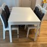 IKEA ekedalen extendable Dining table and four chairs Image 2