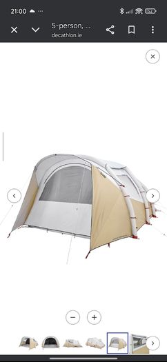 5 man air beam tent