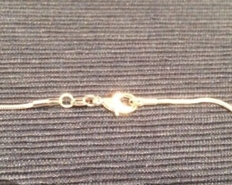 Silver Necklace Religious Pendant