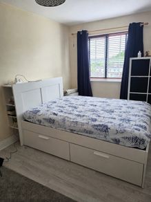 double bed and mattress