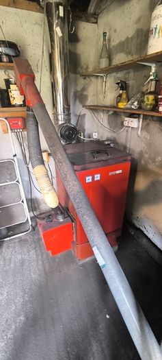 Opop H430 Woodpellet boiler. Free to take away.