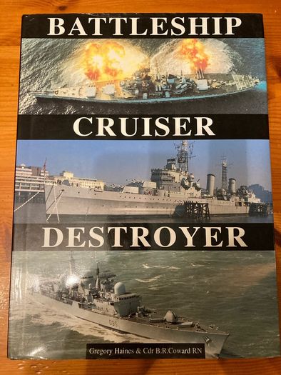 Military book: 'Battleship.Cruiser.Destroyer'