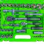 108 Piece 1/4 & 1/2 Drive Socket, Ratchet & Bit Set Image 3
