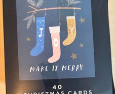 Mini Christmas cards box
