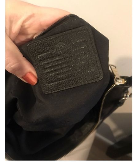Coach bag leather