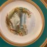 Price drop hand painted  Irish scenes of Ireland vintage  Rare set of Victorian hand painted dessert plates Irish landscape scenes Image 10