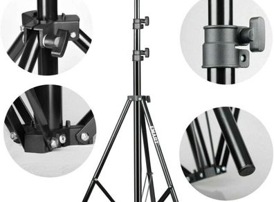New Super High Quality Zenith 8 Series 7ft Professional Alumium Tripod Black