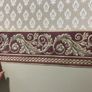 Vintage Crown Wallpaper Border Roll - Burgundy Baroque Acanthus (5m) Image 4