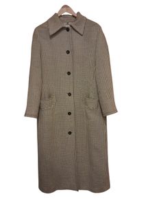 Givenchy 1980s Wool Houndstooth Coat