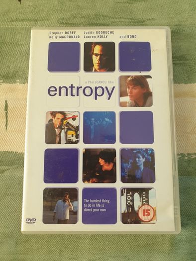 Entropy DVD 1999 Phil Joanou Stephen Dorff U2