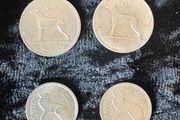 Ireland Sixpence &amp; Threepence Coins
