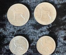 Ireland Sixpence & Threepence Coins