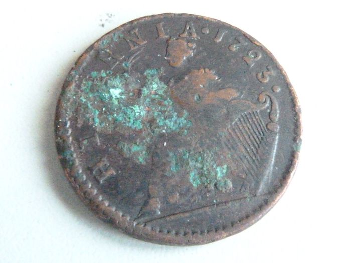 1723 Irish farthing