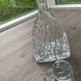 Heavy Cut Crystal Glass Decanter with Ball Stopper, 29cm, 1.63kg Image 4