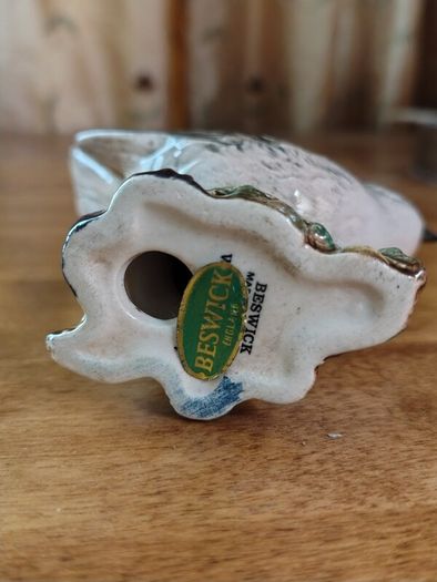 Vintage Beswick "Whitethroat" wild bird porcelain figurine