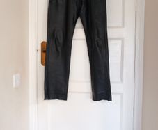 Black Leather Trousers 32" M/F