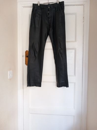 Black Leather Trousers 32" M/F