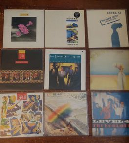 Level 42  - all NINE 1980s albums - original vinyl issue plus 3 FREE Level 42 items