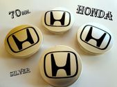 Honda  top black letter 68mm 69mm 70mm Alloy Wheel Center Caps cap Hub Cover