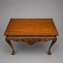 Stunning Carved Mahogany Chippendale Style Console or Side Table Image 2