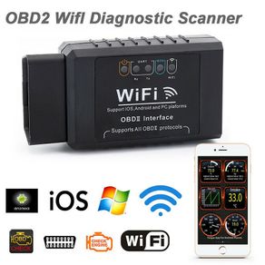 ELM327 WIFI OBD OBDII Auto Car Diagnostic Scan Engine Code Reader Tool Scanner For IOS Android