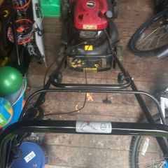 free petrol lawnmower
