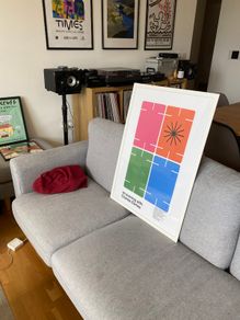 Large Charles Eames 70x50cm Print Poster