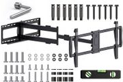 Tv Wall Mount Bracket Tilt Swivel Long Arm 43-95"