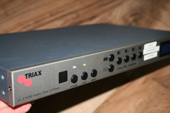 Triax Hmx 4x4l(k) 4k Hdbaset Poe Hdmi Matrix Lite No Charger/adapter